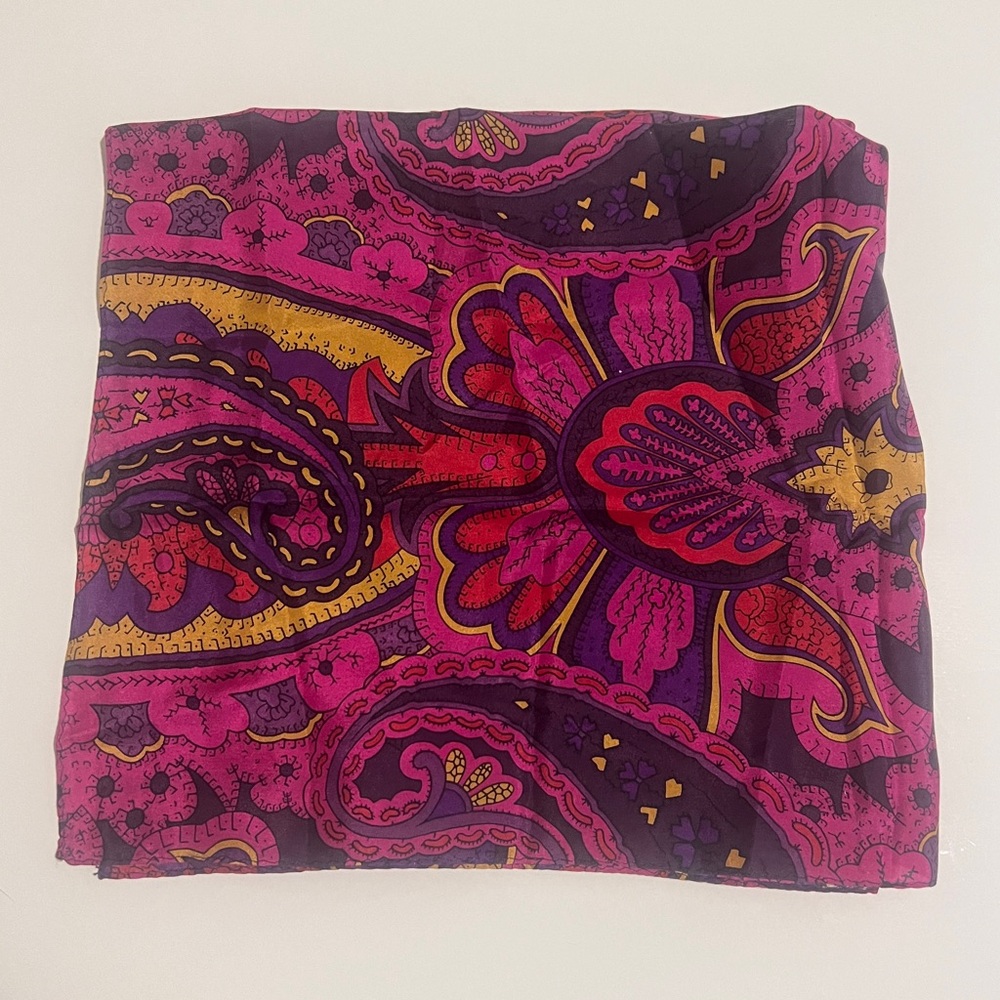 Silk scarf